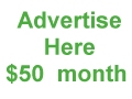 Advertise here $50 per month